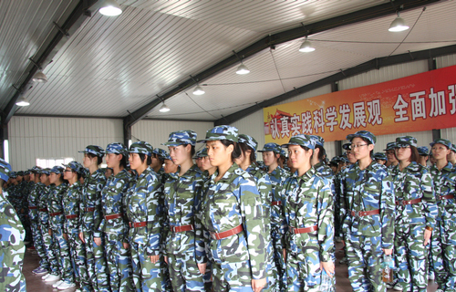 2011级新生军训开营仪式